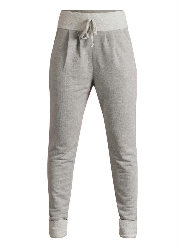 Quintess - Calça Mescla Carrot com Amarração 7