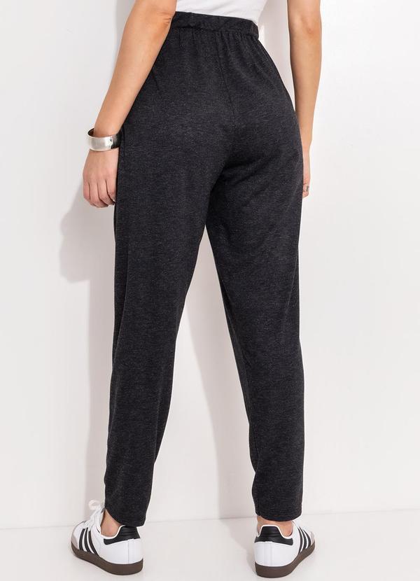 Bimini - Calça Mescla Escuro em Moletinho de Viscose 2