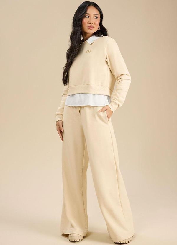 Angel - Calça Moletom Bege 3