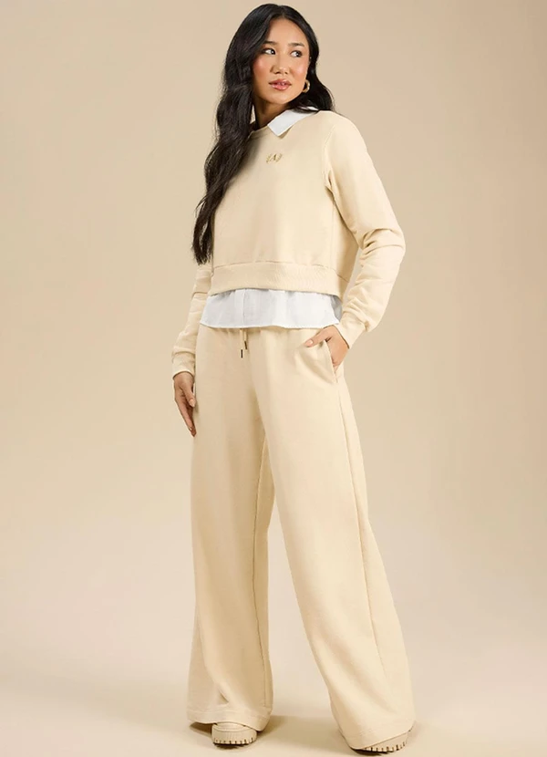 Angel - Calça Moletom Bege 3