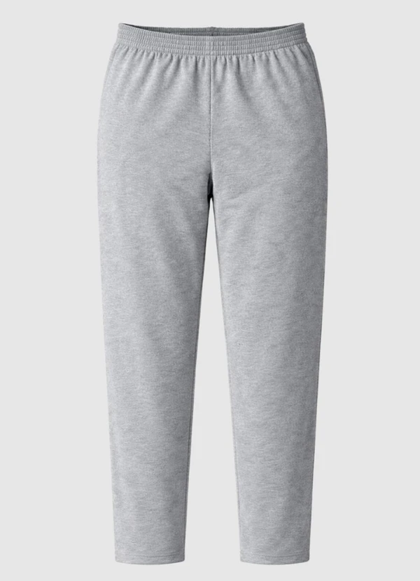 Yends Fashion - Calça Moletom Feminina Básica Preto 4