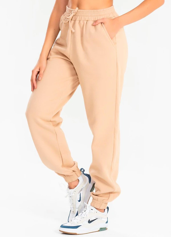 Meu Jeans - Calça Moletom Jogger Cappuccino 5