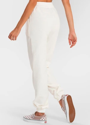 Meu Jeans - Calça Moletom Jogger Off White - MEU JEANS