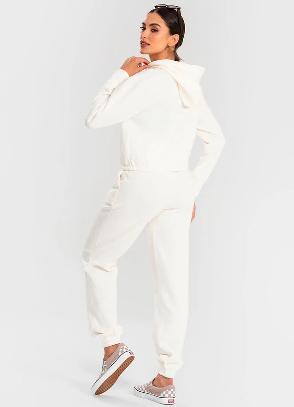 Meu Jeans - Calça Moletom Jogger Off White 4