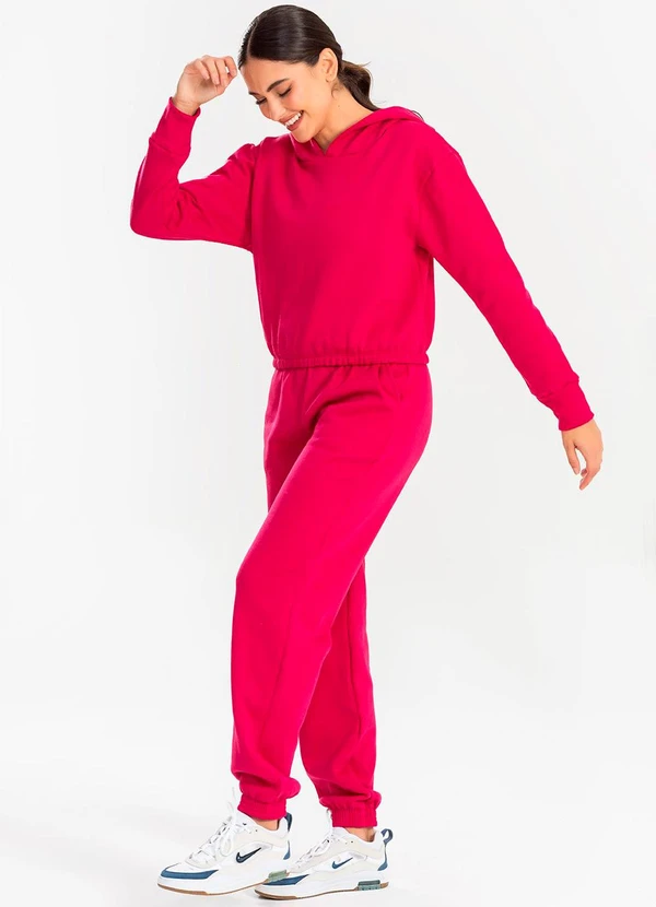 Meu Jeans - Calça Moletom Jogger Pink 3