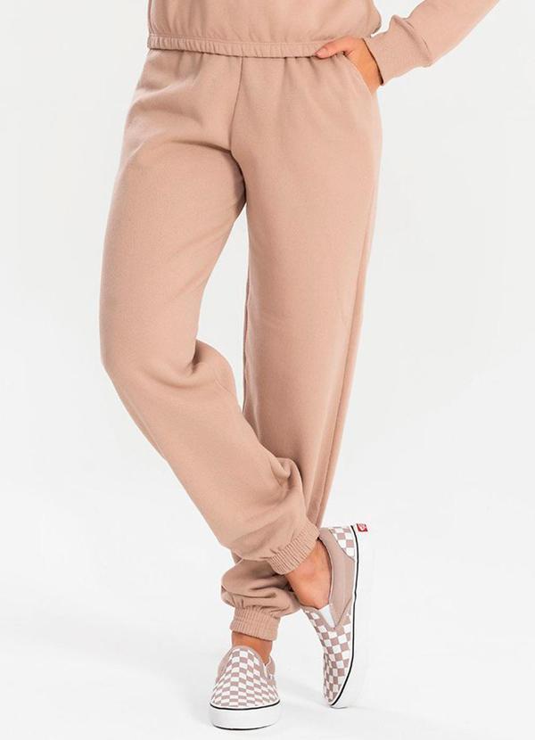 Meu Jeans - Calça Moletom Jogger Terra