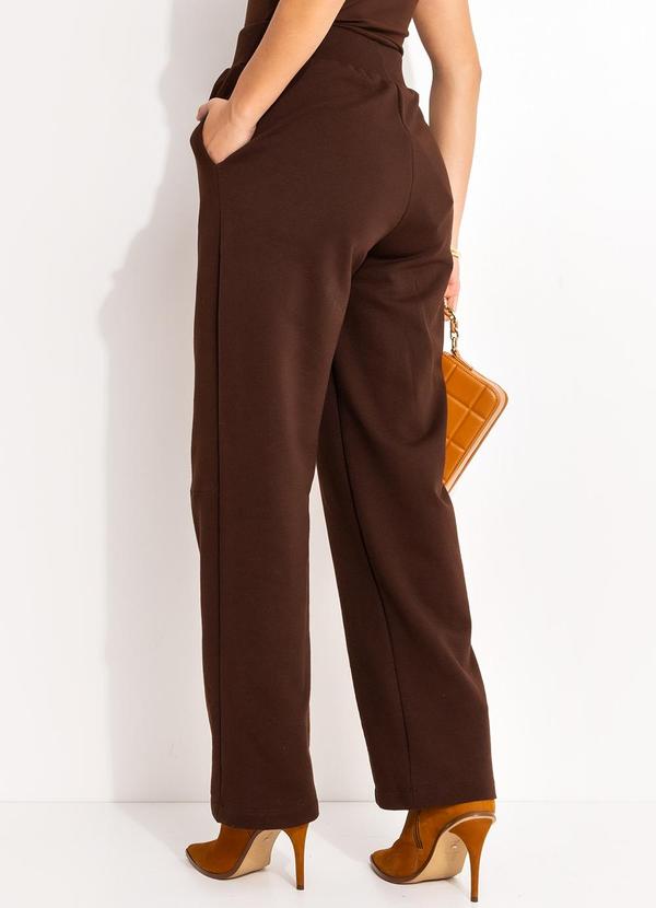 Forum - Calça Moletom Marrom 2