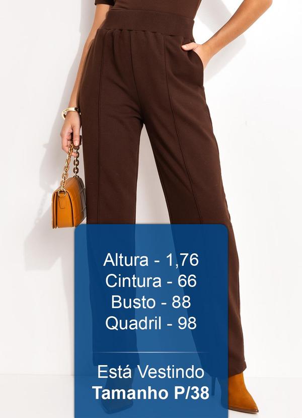 Forum - Calça Moletom Marrom 5