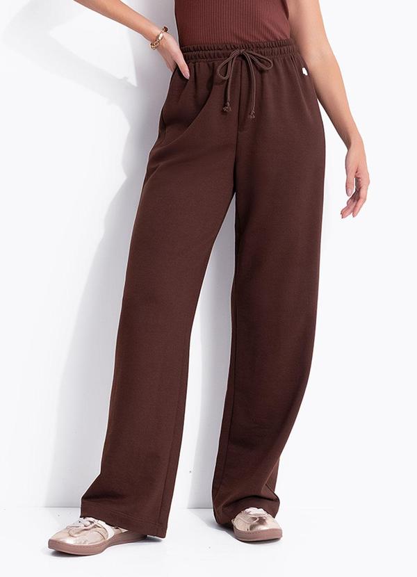 Colcci - Calça Moletom Marrom