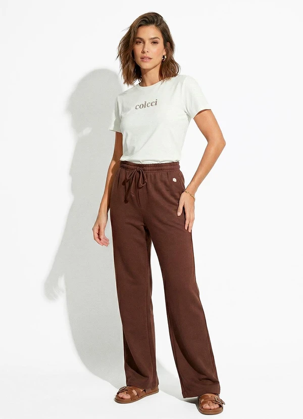 Colcci - Calça Moletom Marrom 6