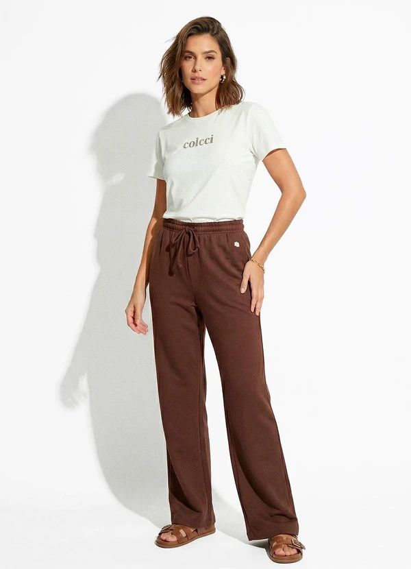 Colcci - Calça Moletom Marrom 8