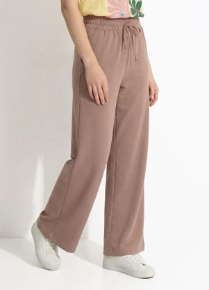 Fakini - Calça Moletom Marrom - FAKINI