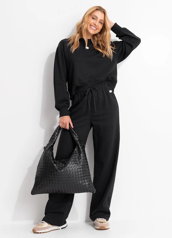 Colcci - Calça Moletom Preto 3