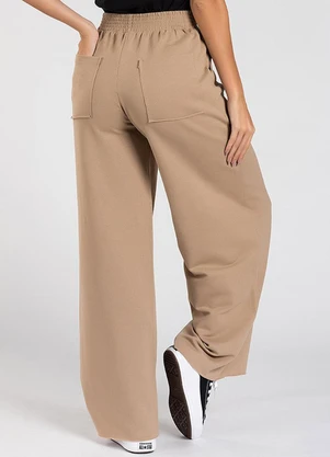 Meu Jeans - Calça Moletom Wide Leg Tai Terra - MEU JEANS