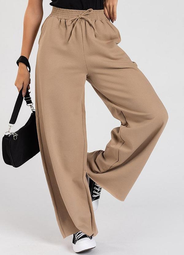 Meu Jeans - Calça Moletom Wide Leg Tai Terra