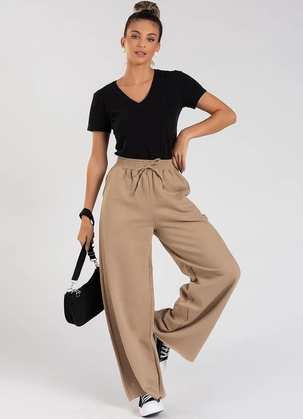 Meu Jeans - Calça Moletom Wide Leg Tai Terra 3