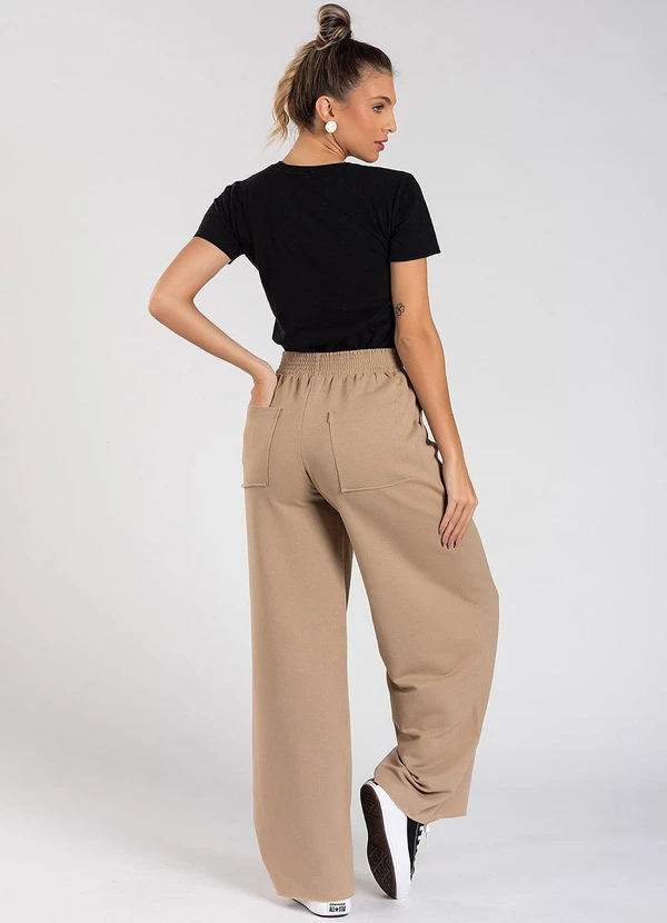 Meu Jeans - Calça Moletom Wide Leg Tai Terra 4