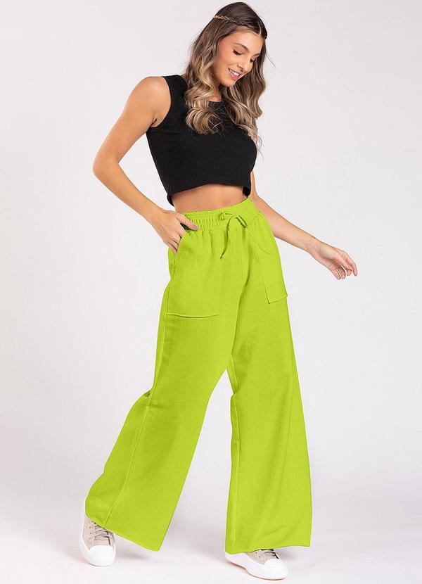 Meu Jeans - Calça Moletom Wide Leg Val Lima 3