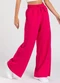 Meu Jeans - Calça Moletom Wide Leg Val Cappuccino - variação: Pink