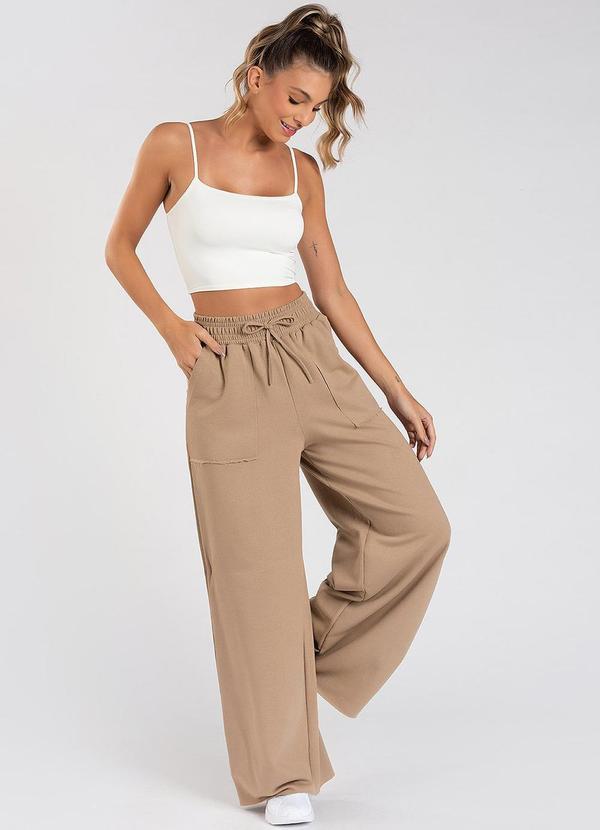 Meu Jeans - Calça Moletom Wide Leg Val Terra 3