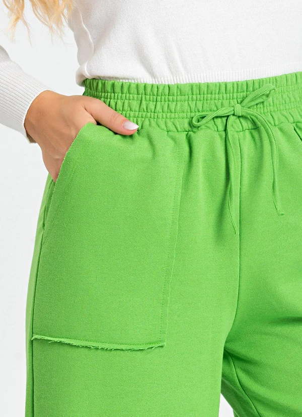 Meu Jeans - Calça Moletom Wide Leg Val Verde Optimus 4