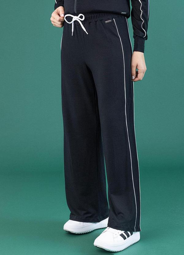 Soft Bonni - Calça Pantalona Adulto Preto