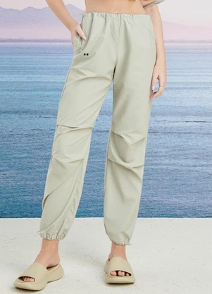 Authoria - Calça Parachute Cinza - AUTHORIA