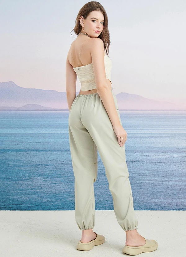 Authoria - Calça Parachute Cinza 4