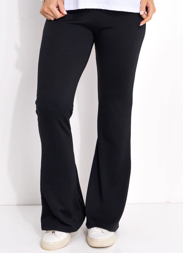 Malha Crepe CalÃ§a Preta De Malha Bimini Calça Preto Em Malha Crepe
