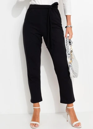 Bimini - Calça Preto em Moletinho - BIMINI