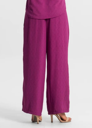 Rovitex - Calça Reta Feminina Roxo - ROVITEX