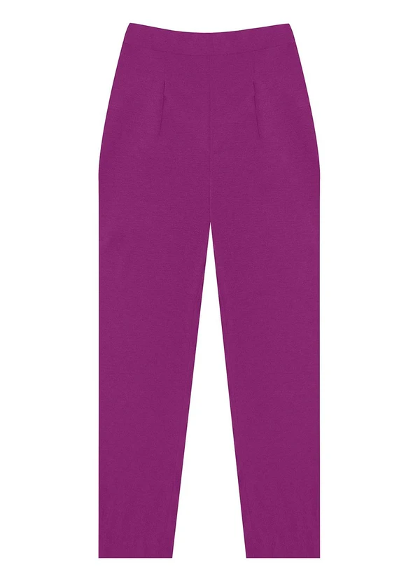 Rovitex - Calça Reta Feminina Roxo 6