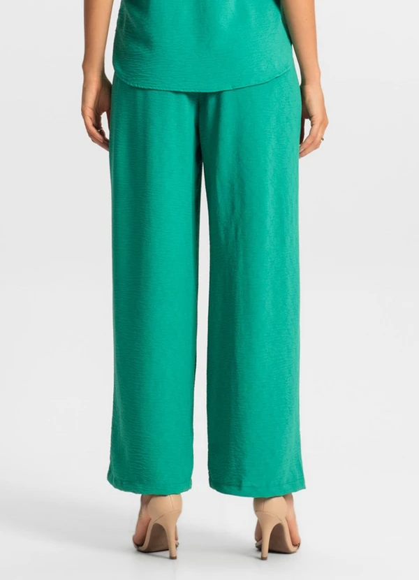 Rovitex - Calça Reta Feminina Verde 2