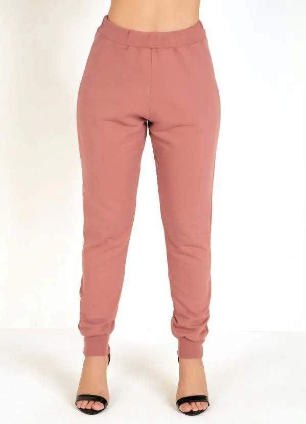Moda Pop - Calça Rosê Jogger 5