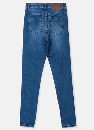 Authoria - Calça Skinny Jeans Azul Escuro Azul - AUTHORIA