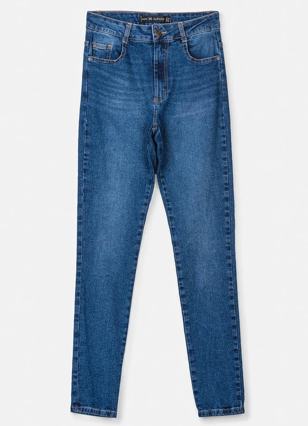 Authoria - Calça Skinny Jeans Azul Escuro Azul