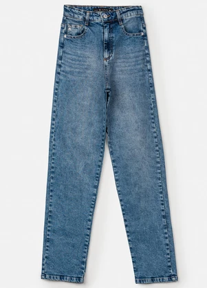 Authoria - Calça Straight Jeans Azul - AUTHORIA