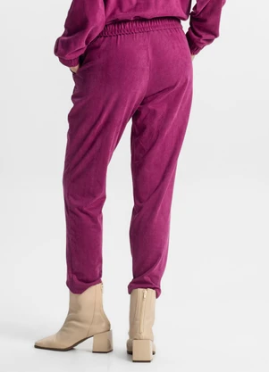Rovitex - Calça Suede Feminina Roxo - ROVITEX
