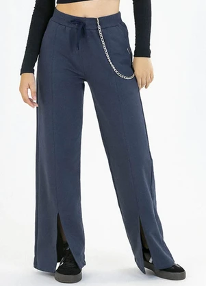 Soft Bonni - Calça Teen em Moletinho Cinza - SOFT BONNI