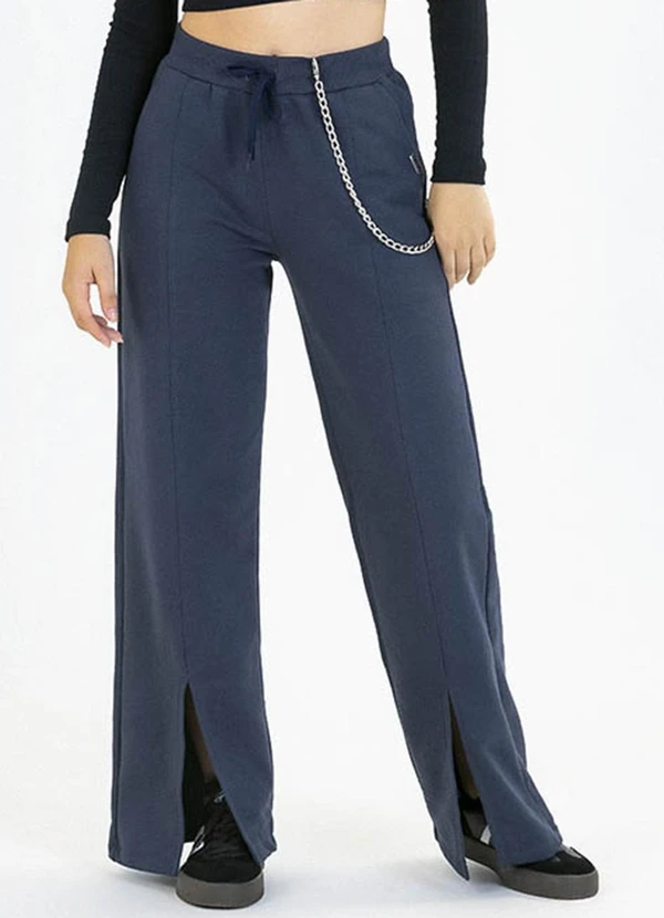 Soft Bonni - Calça Teen em Moletinho Cinza 2