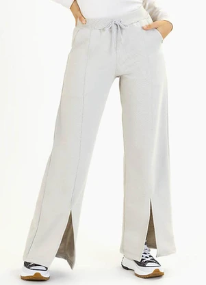 Soft Bonni - Calça Teen em Moletinho Gelo - SOFT BONNI