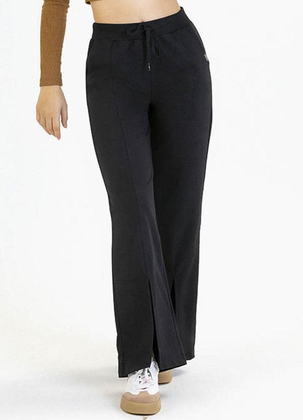 Soft Bonni - Calça Teen em Moletinho Preto