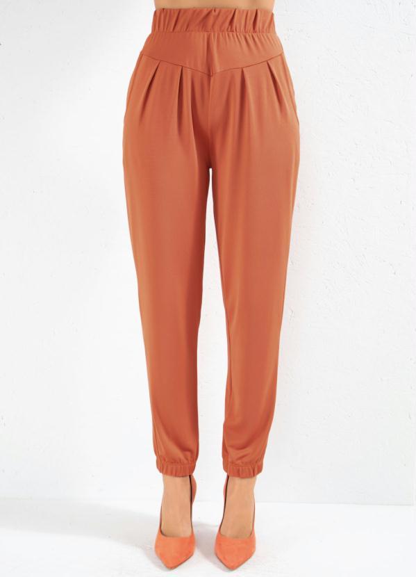 Quintess - Calça Telha com Pregas e Bolsos 5