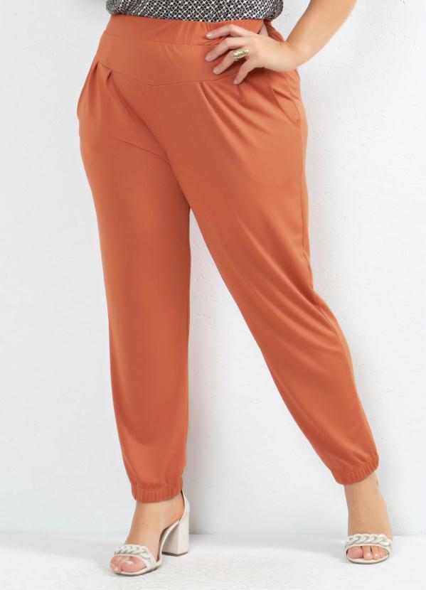 Quintess - Calça Telha com Pregas e Bolsos 8