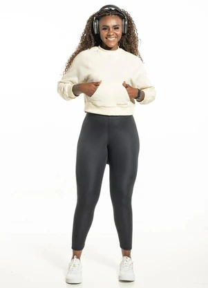 Cobertura - Calça Térmica Feminina Preto - COBERTURA