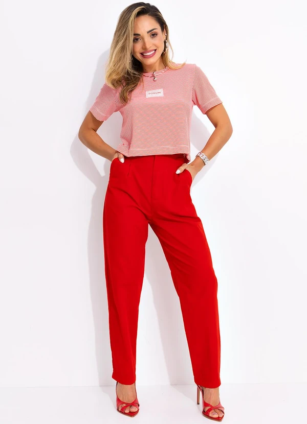 Forum - Calça Vermelho 10