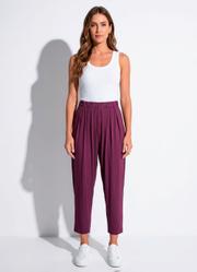 Cal�a Vinho Soltinha com Pregas