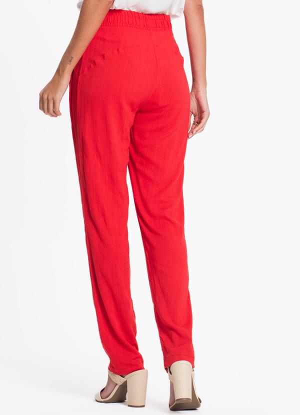 Endless - Calça Viscose Feminina Vermelho 2