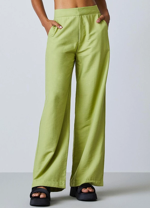 Authoria - Calçaverde de Alfaiataria Anarrugada Verde