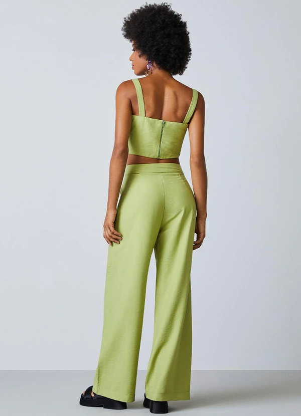 Authoria - Calçaverde de Alfaiataria Anarrugada Verde 4